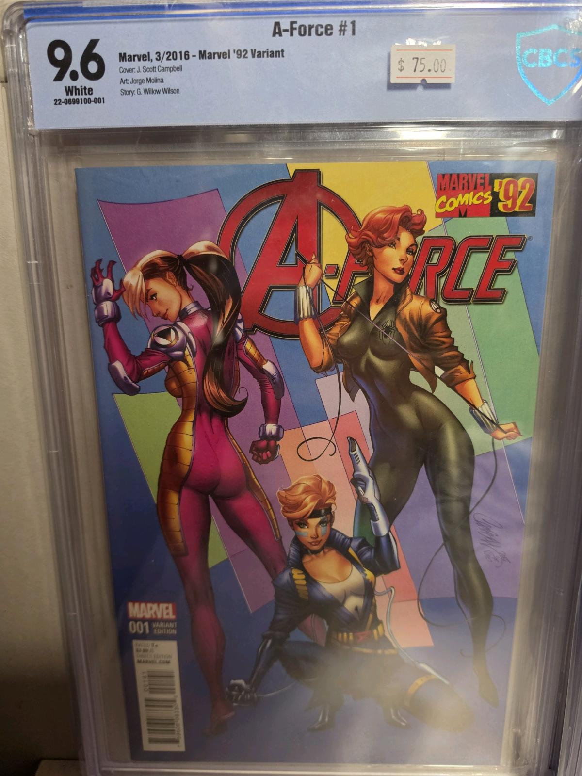 AForce 1 Variant Comic Marvel Comics 92