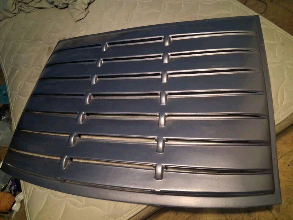 2010 mustang rear louver