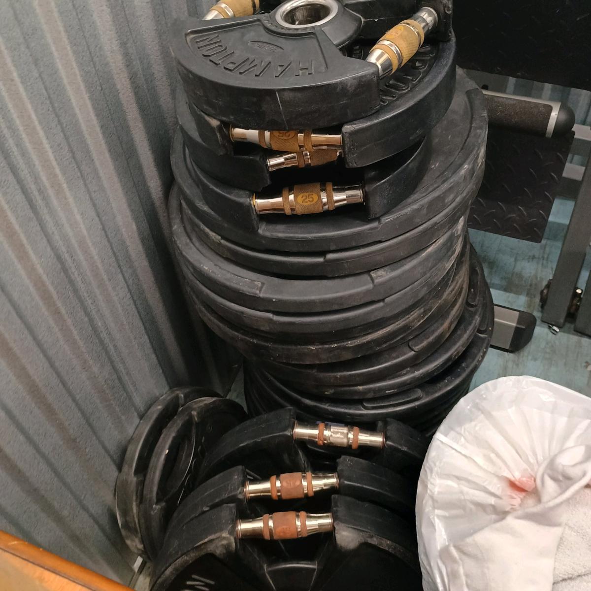 olympic weights 1 dollar per pound