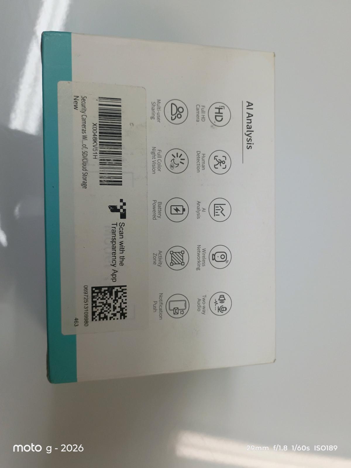 Kit de 3 Cmaras de Seguridad WiFi  100 Inalmbricas Nue