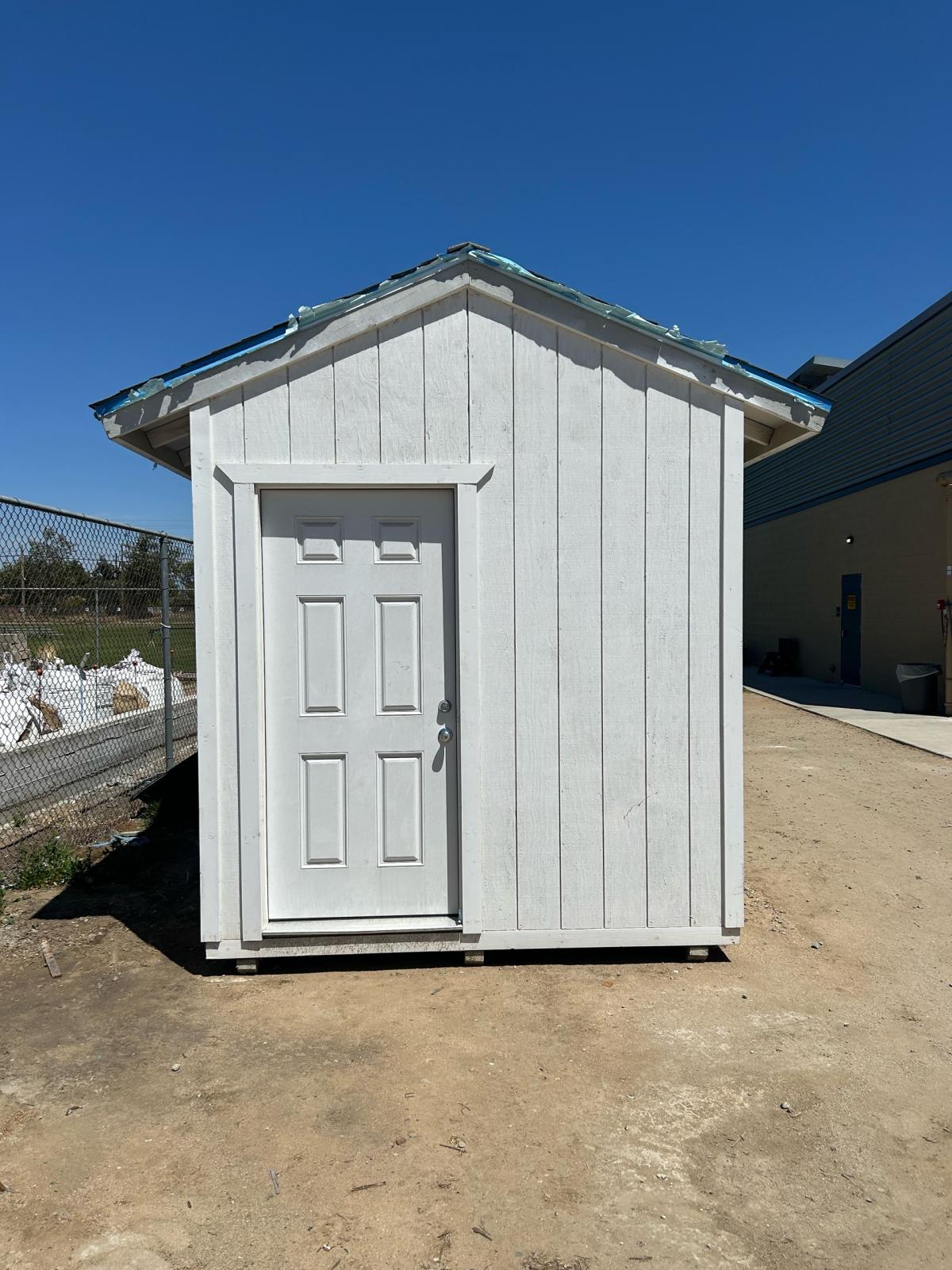 8x12 Shed Paint Ready