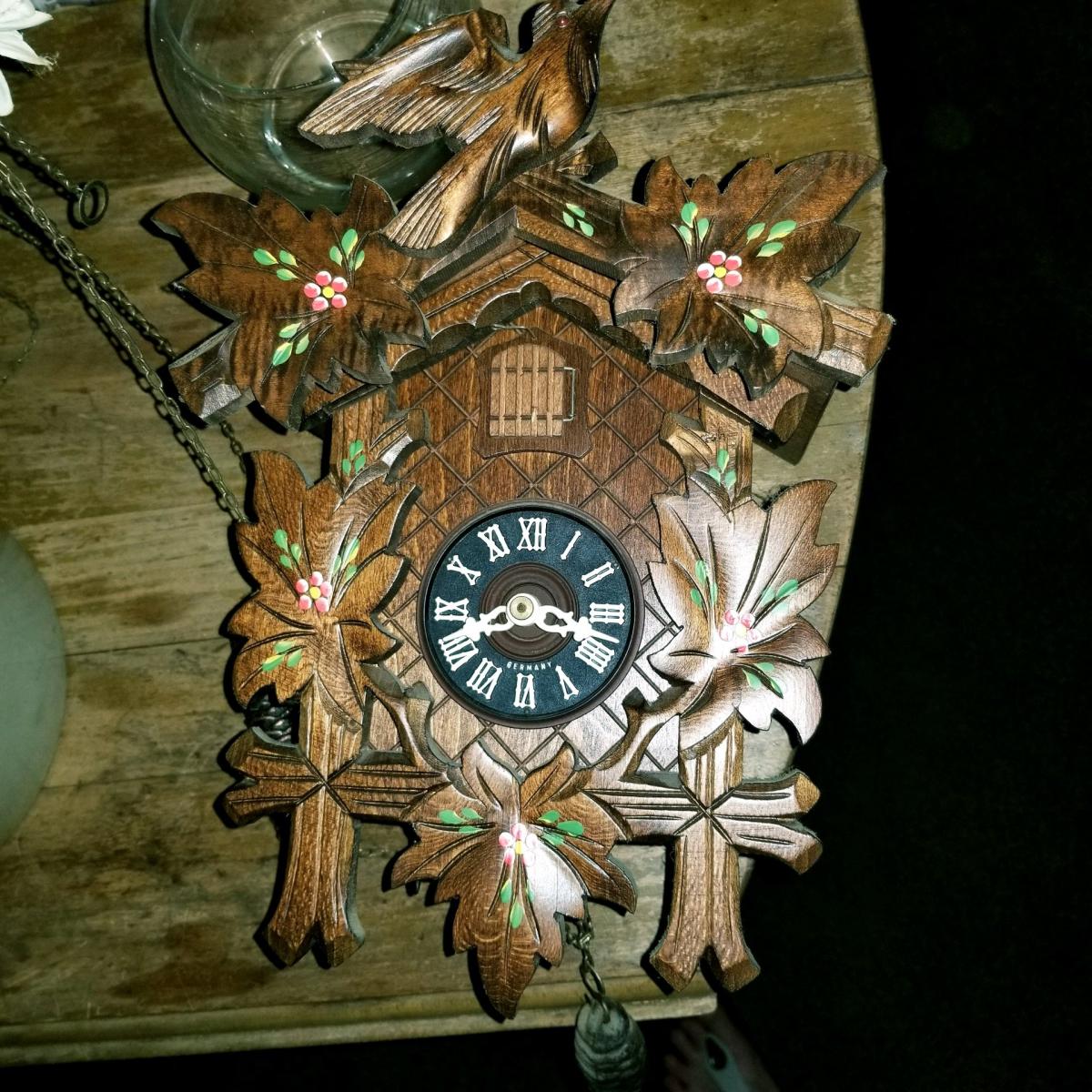 vintage German made cookoo clocks