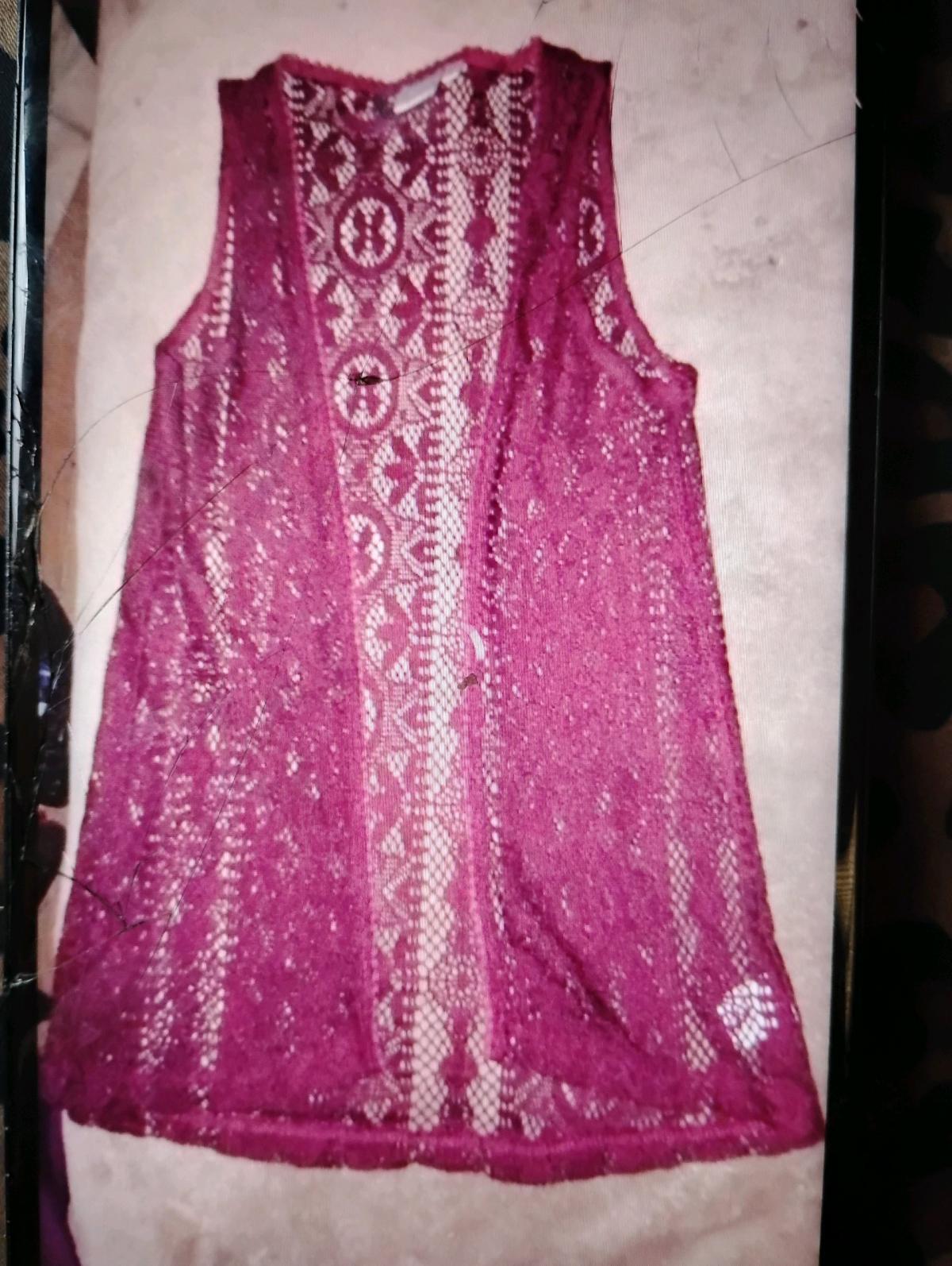 A Nice and Sexy Womans Burgundy Vest