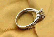 Luxury 925 Sterling Silver Cubic Zerconium Ring