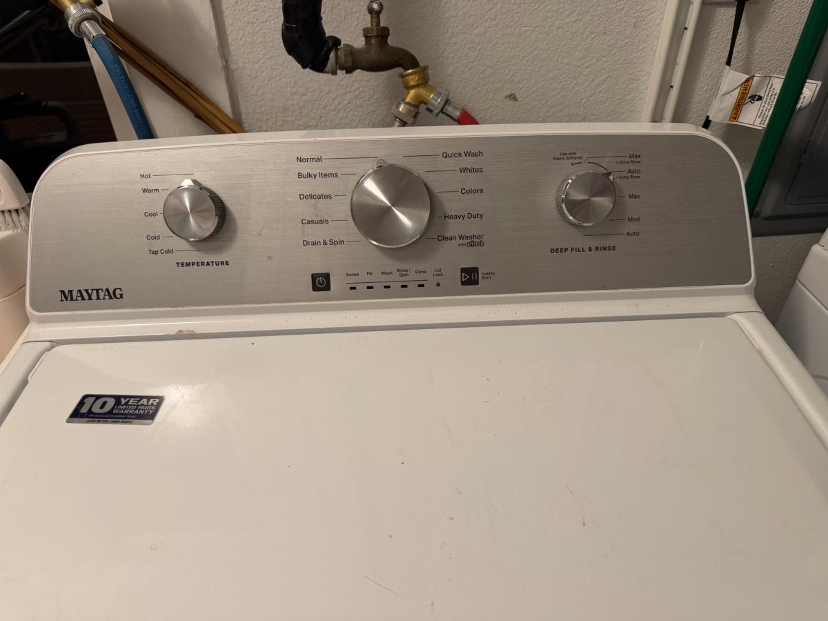 Air Conditioner  Washer and Dryer
