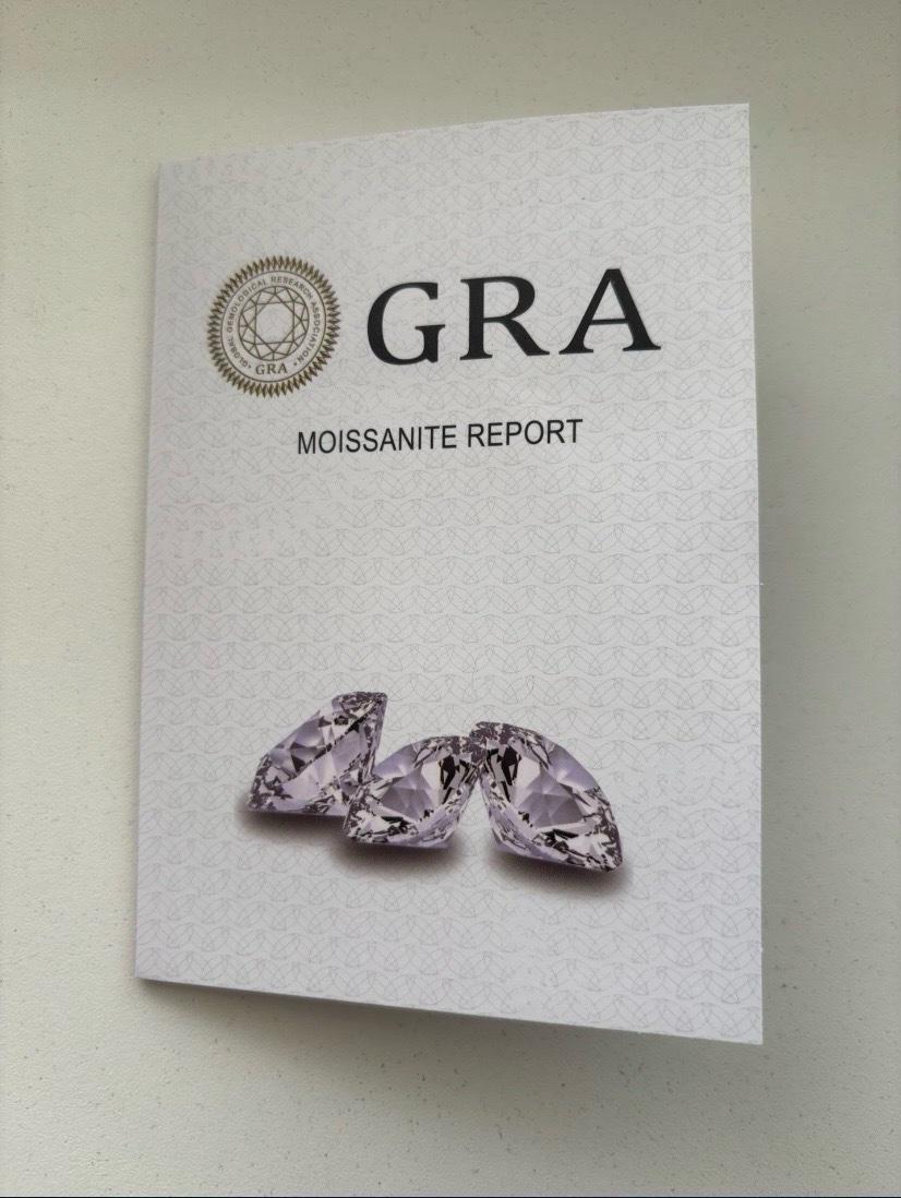 VVS1 moissante Engagement or promise Rings