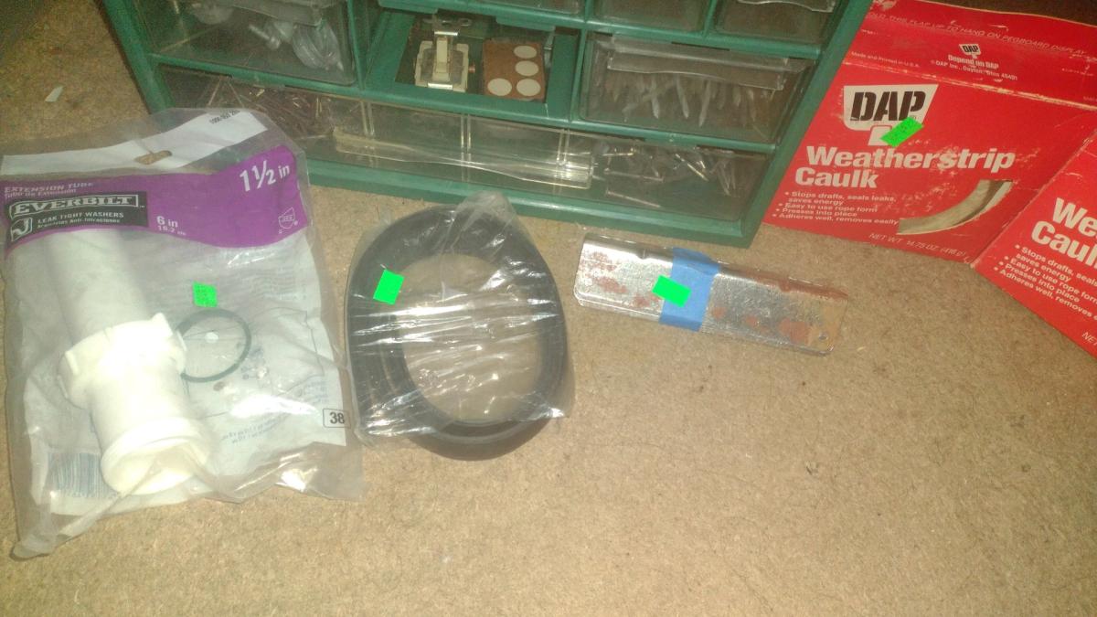 Supplied Tool Storage and Accessories