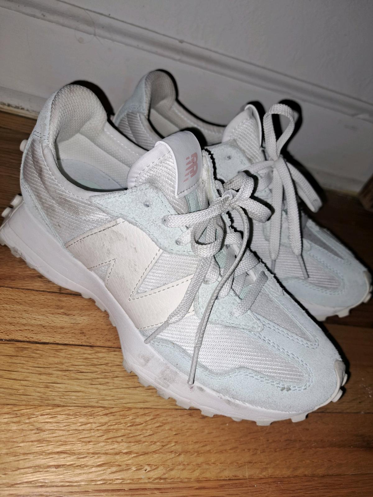 New Balance 327 Suede Accent Sneakers