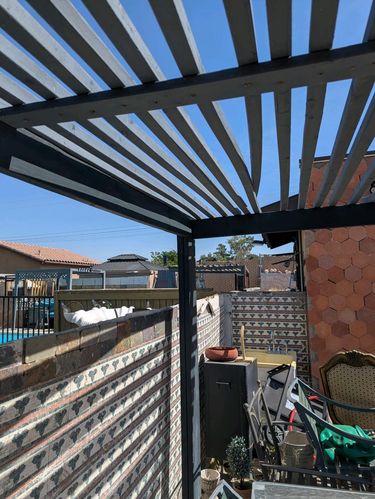 WOODEN GAZEBO CUSTOM BUILT
