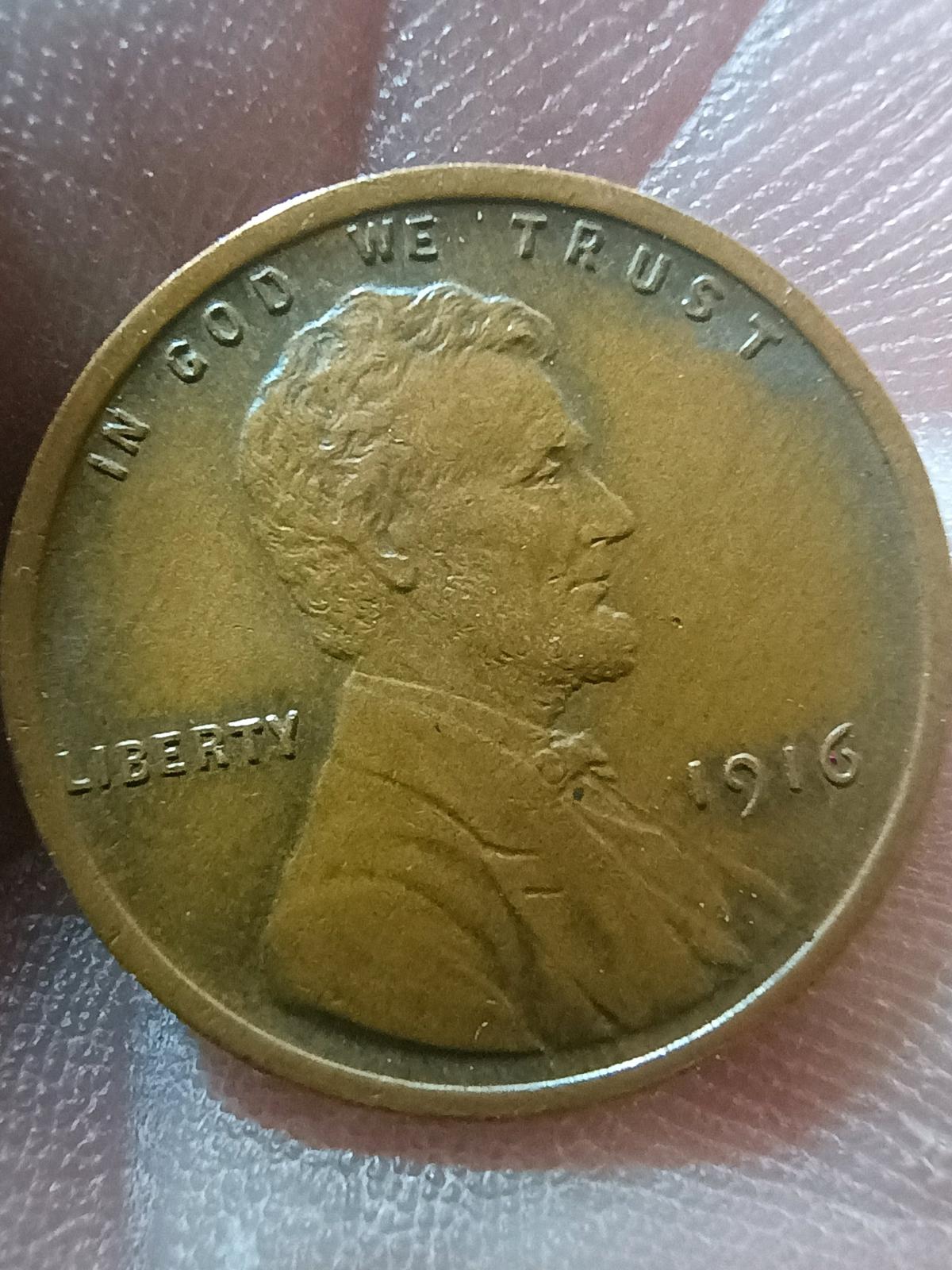 1916 Lincoln wheat cent DDO and also DDR