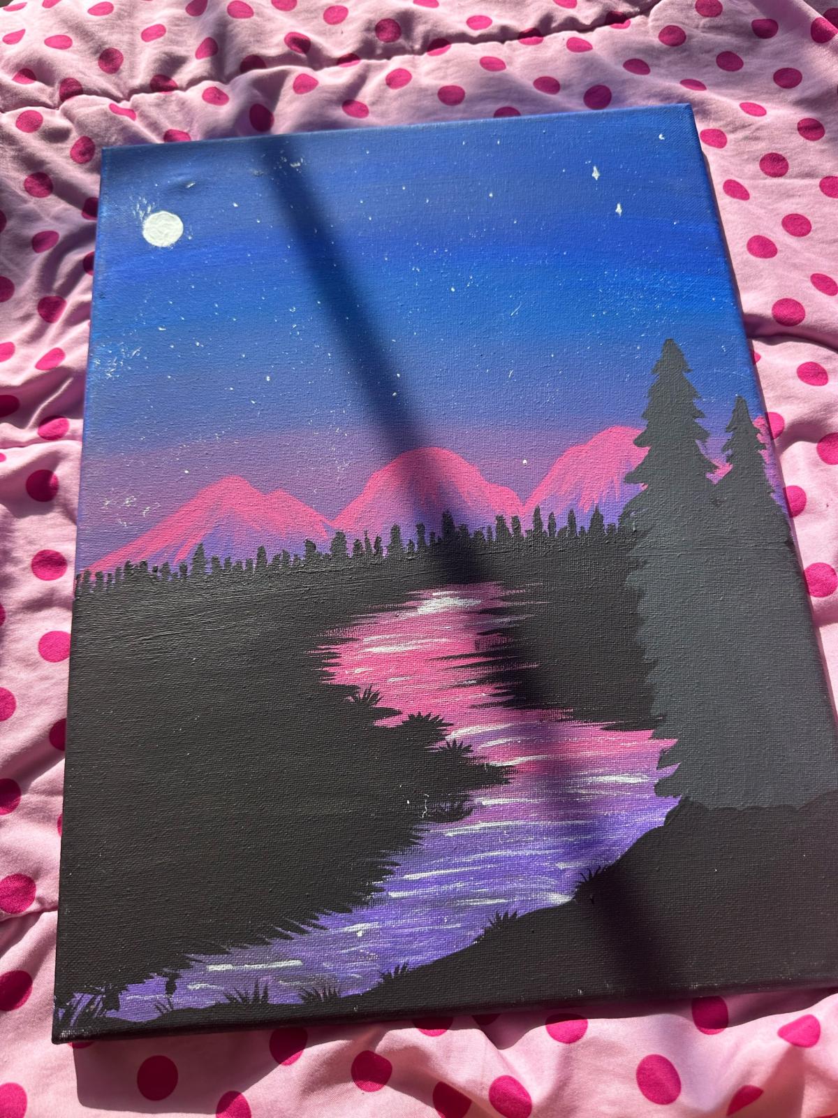 The night sky