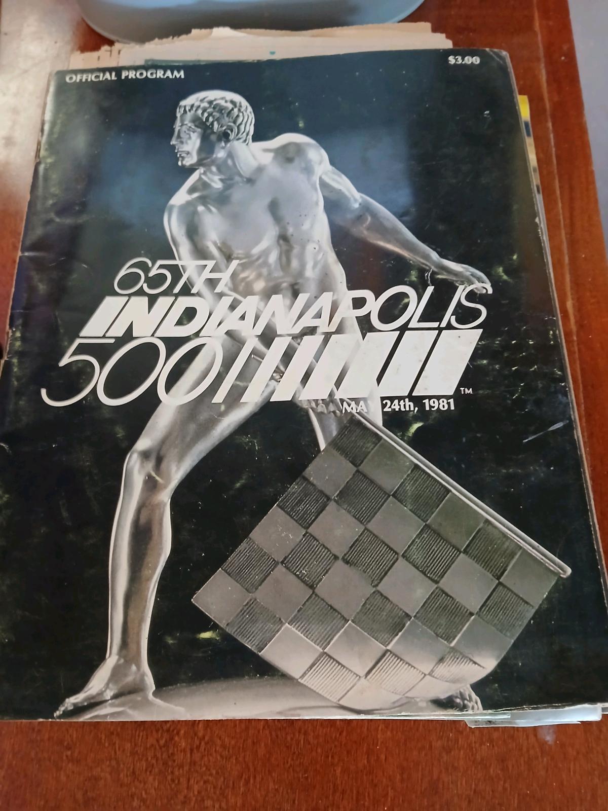 Indy 500 programs from 1992 to 2007