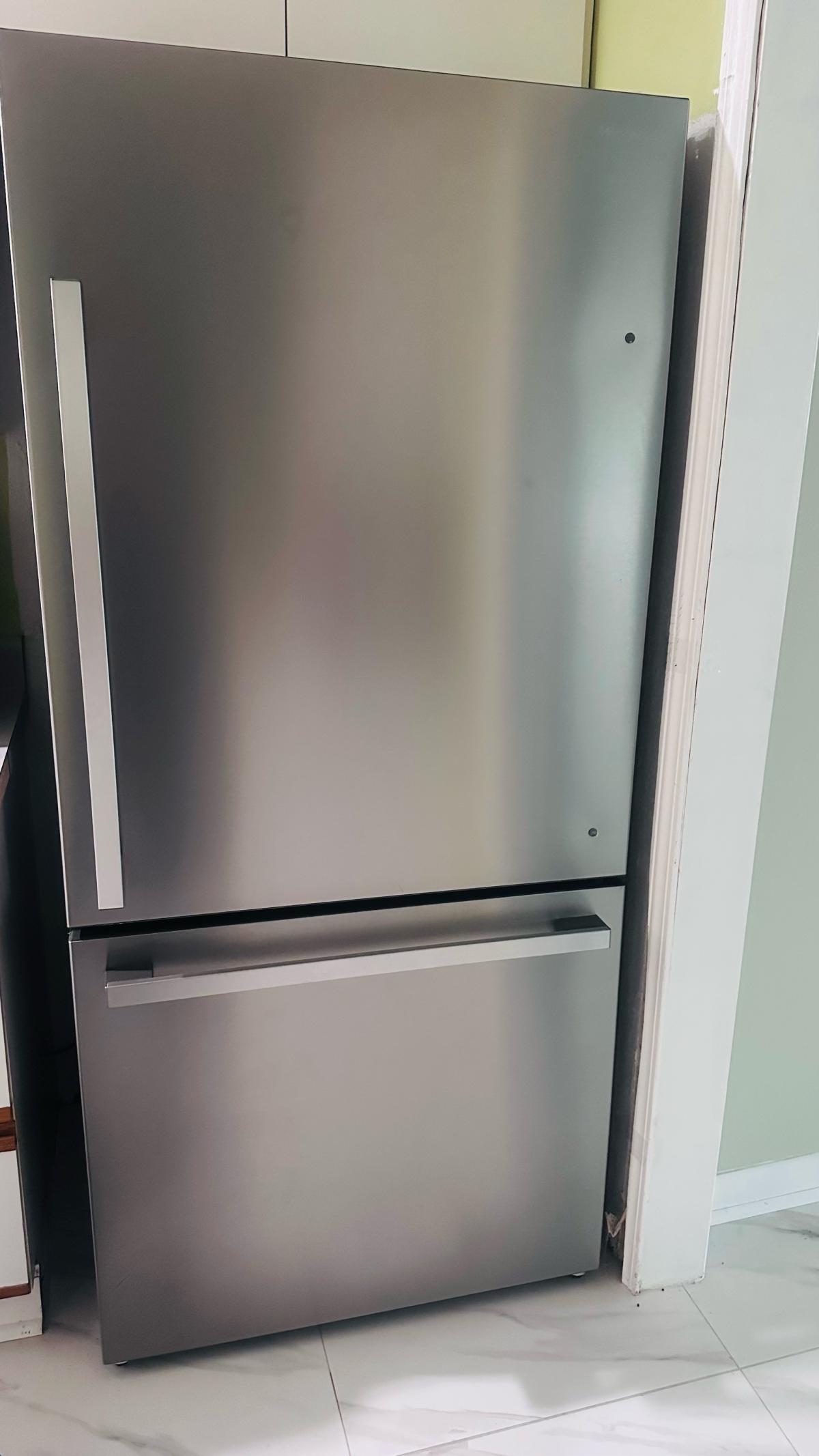 Hisense Stainless Steel Bottom Freezer Refrigerator
