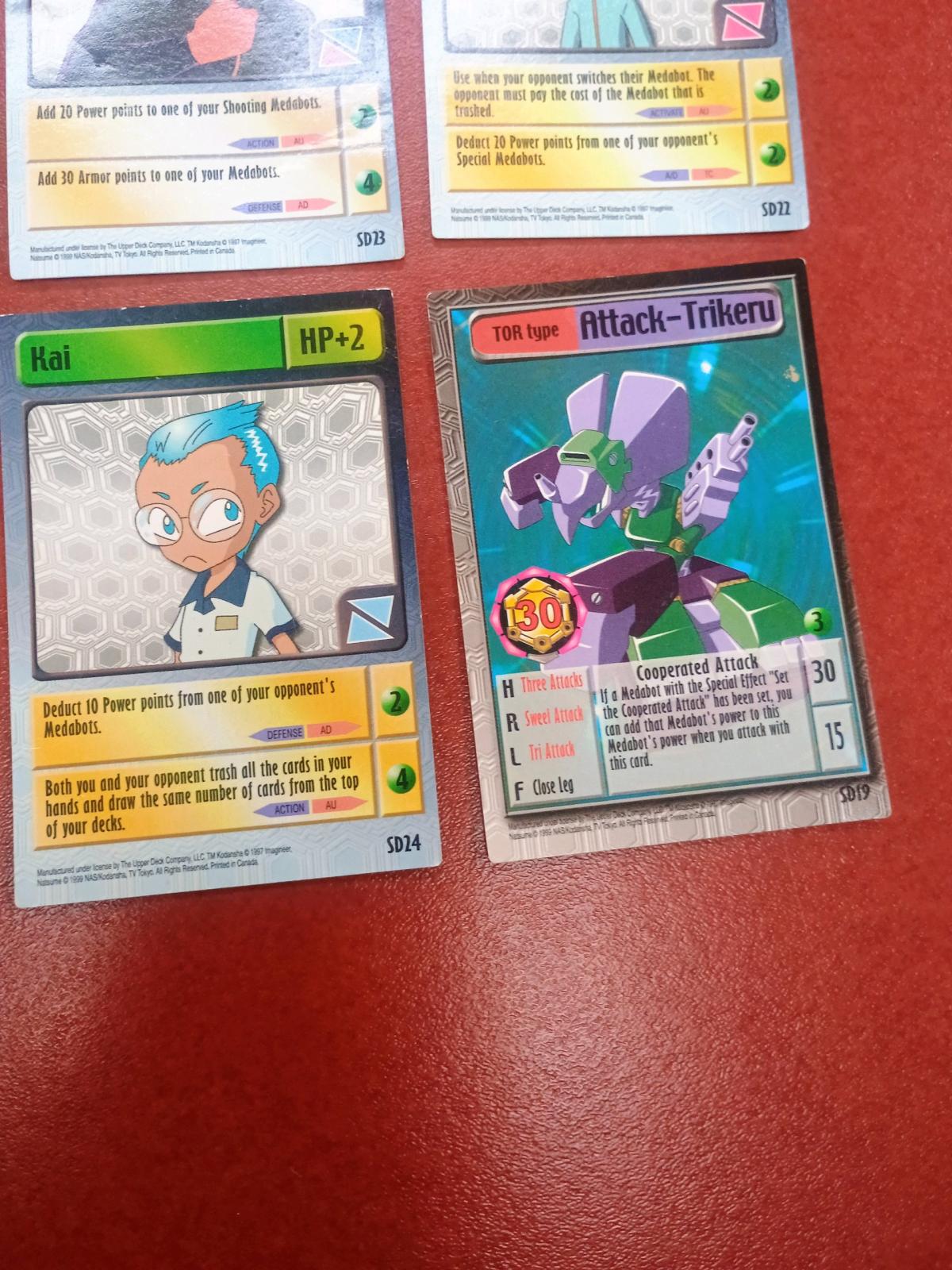 1999 Medabots Trading Card Game Lot Of 34 Cards  free shippi