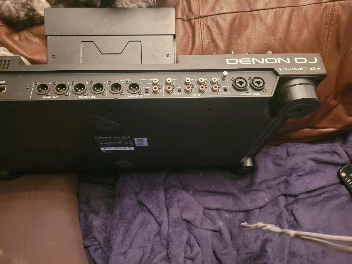 Denon DJ Prime 4 music mixer with touch screen