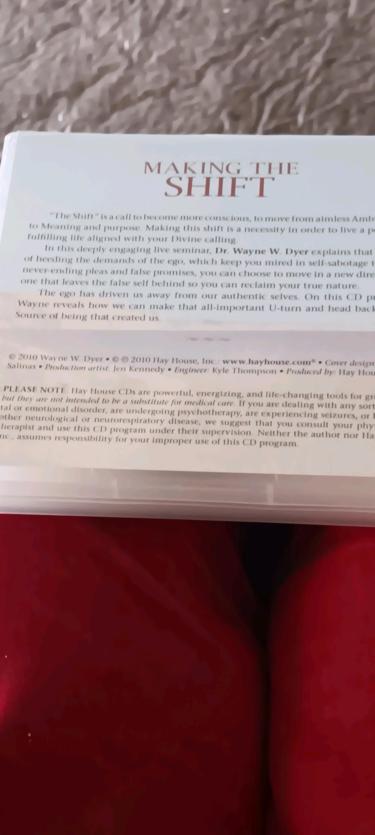 Dr Dyer Making the Shift
