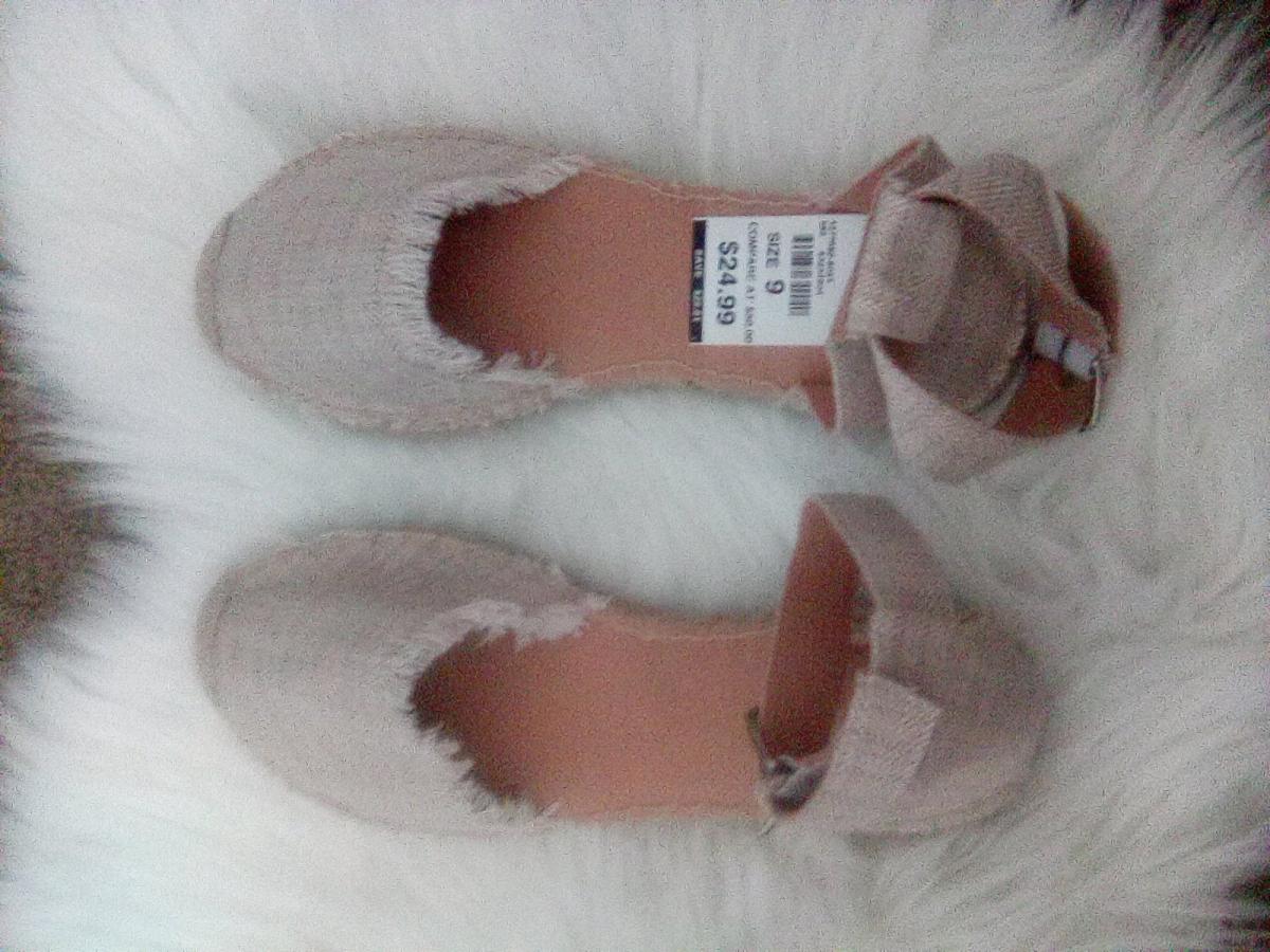 Sandalias canvas de mujer