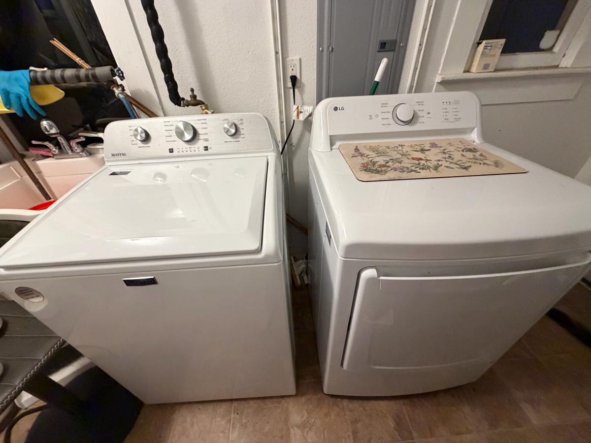 Air Conditioner  Washer and Dryer