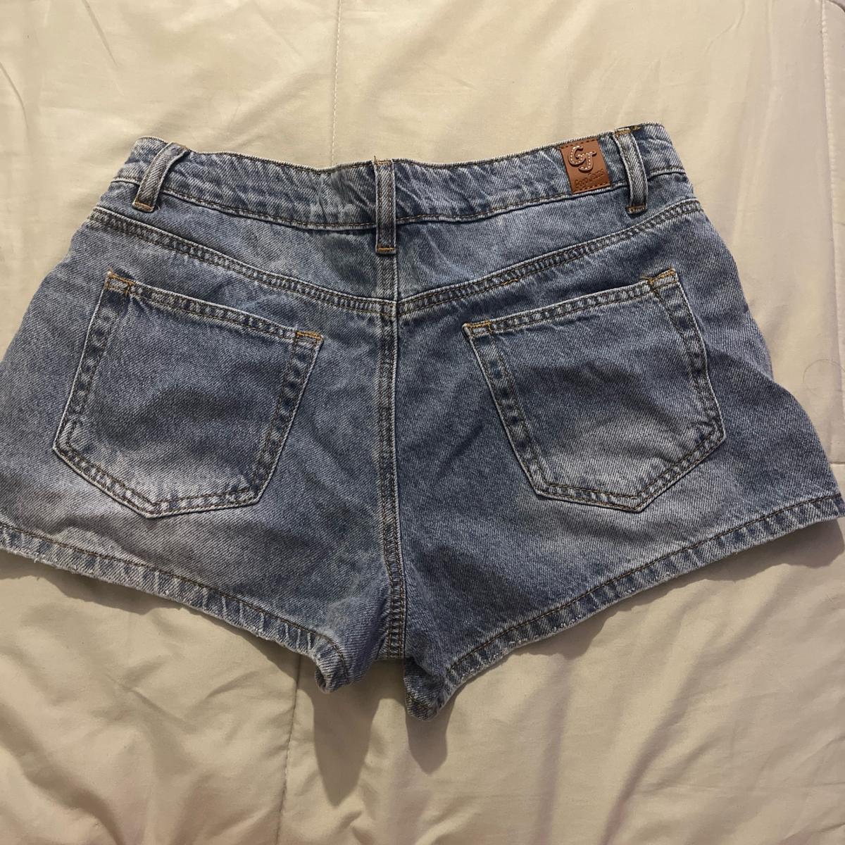 Short Low Rised Denim Jean Shorts