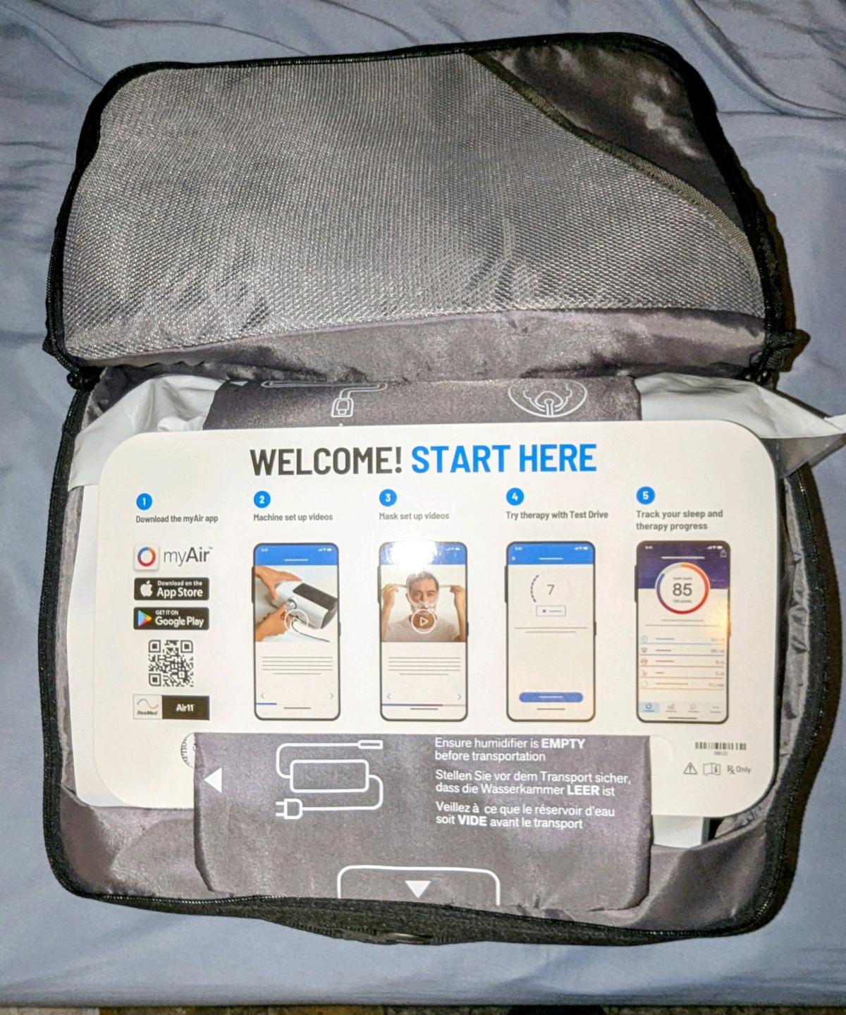 RESMED AIR SENSE 11 AUTOSET CPAP MACHINE BRAND NEW