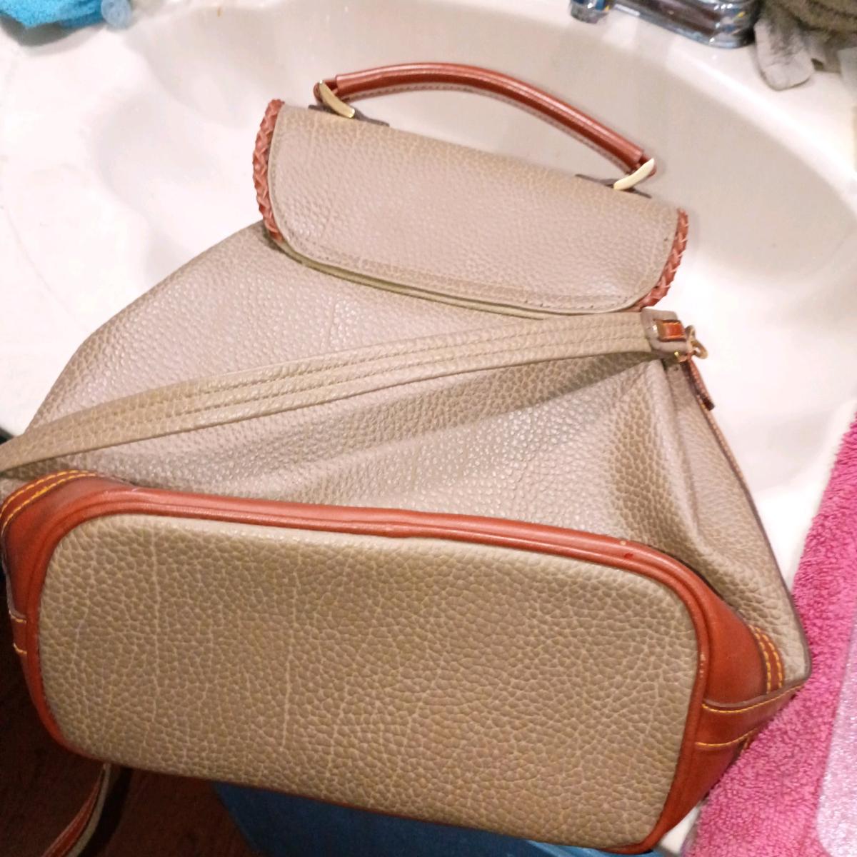 Bourke Donney leather backpack