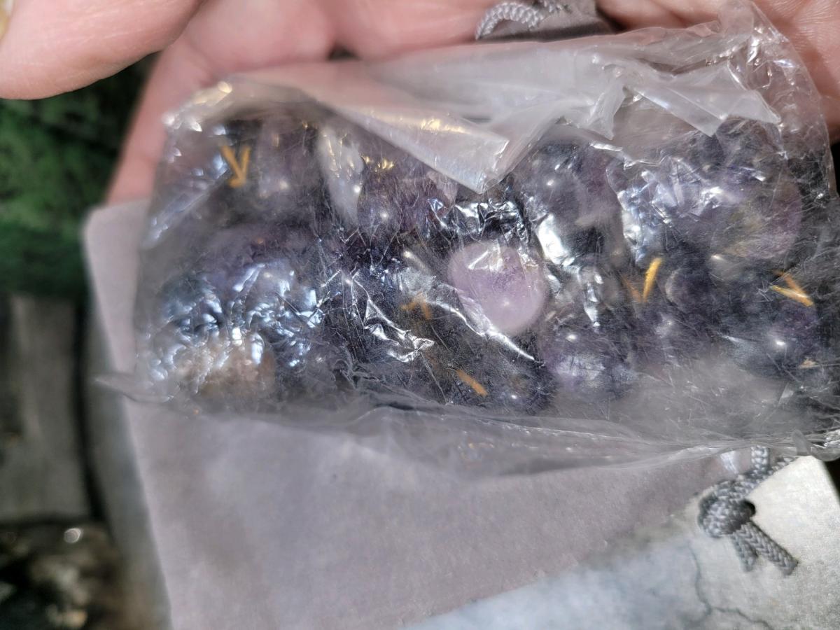 Amethyst Rune Stone Set