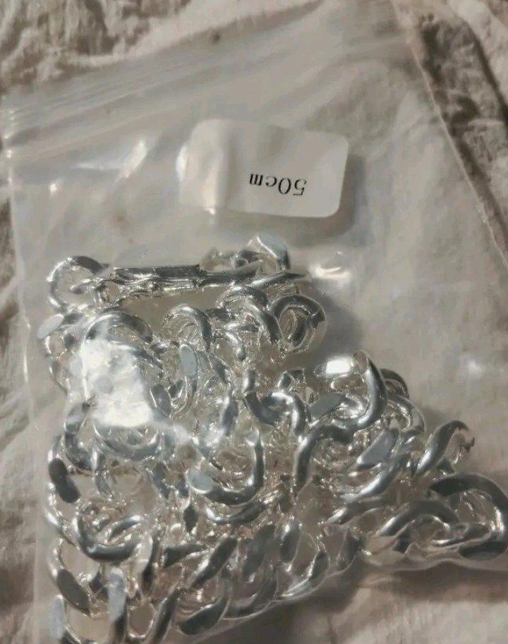 Brand New 9mm 925 Silver Cuban Link 22 Inches Long 925