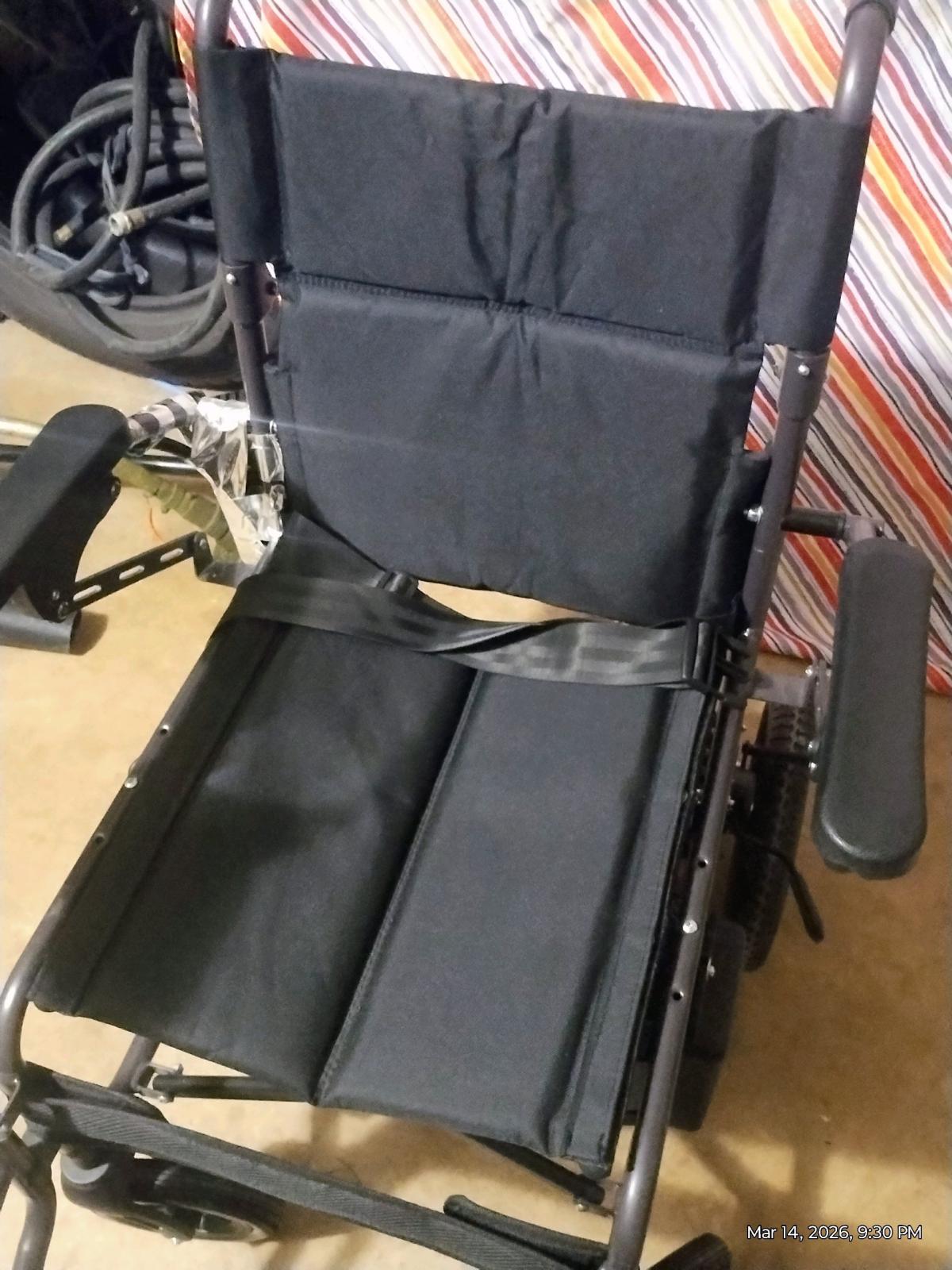 electric power rechargeable wheelchair