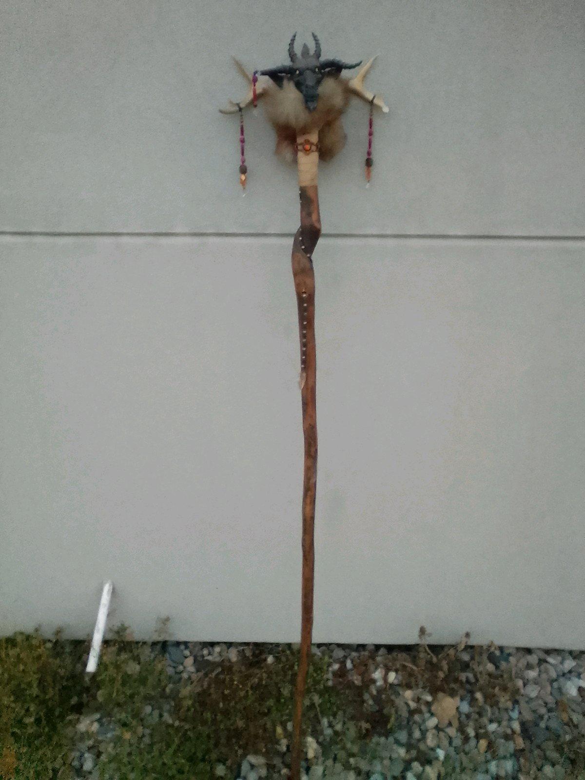 Necro Mancer Staff for Gen Conn or dark fantasy roll playing