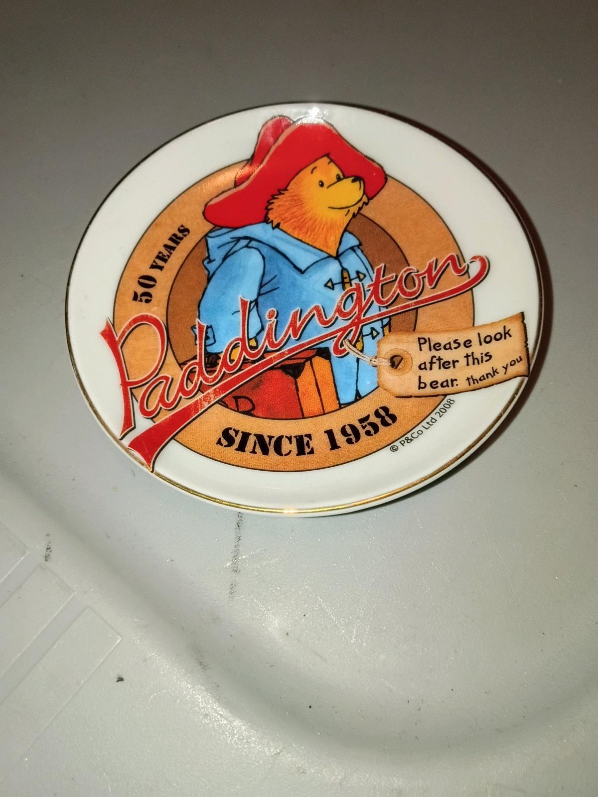 Paddington Bear plate