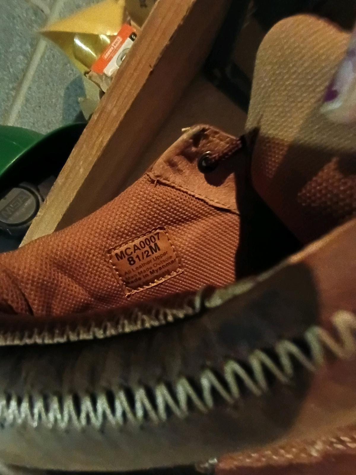 Brown men shoes