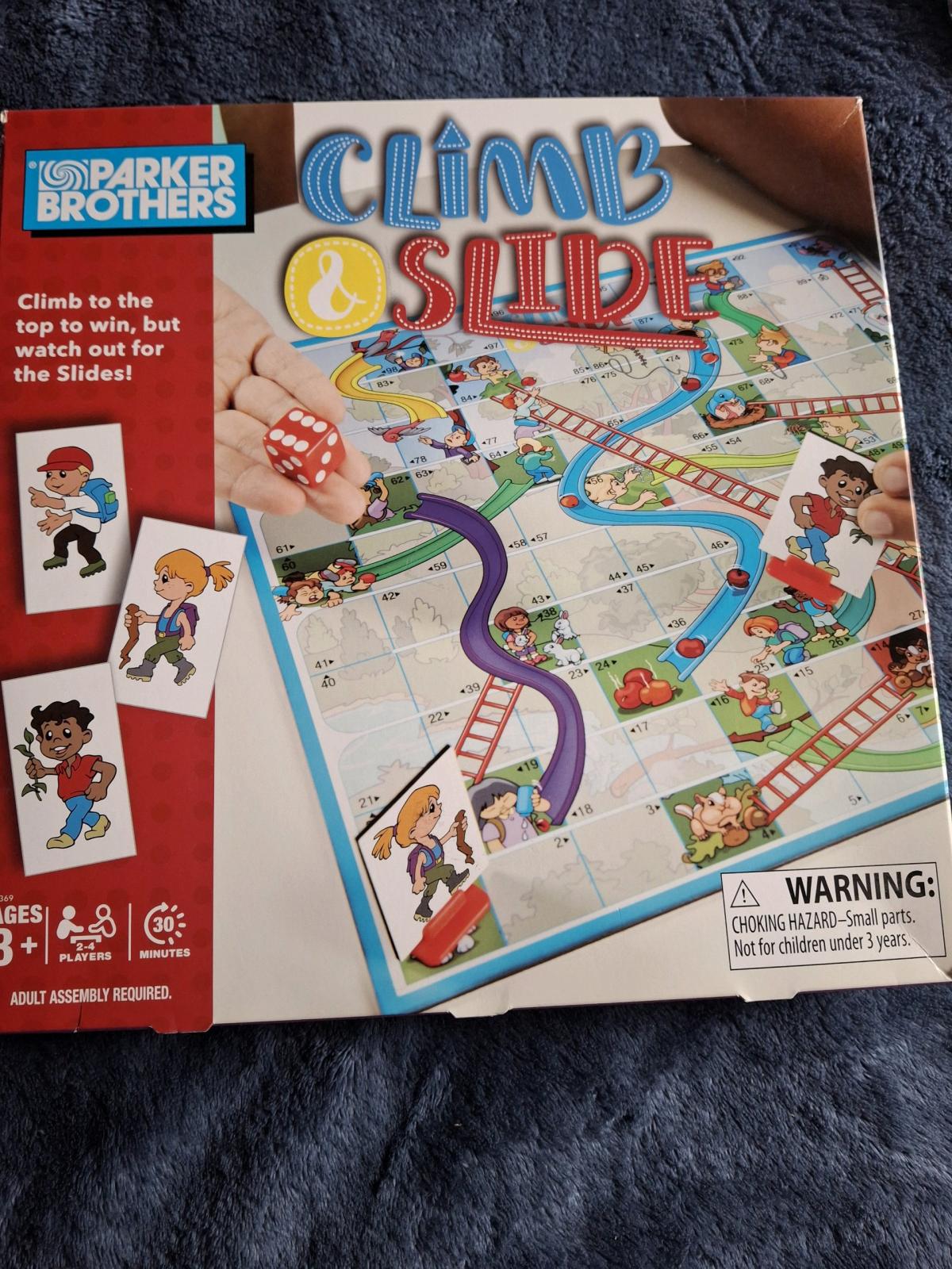 Climb Slide Board Game