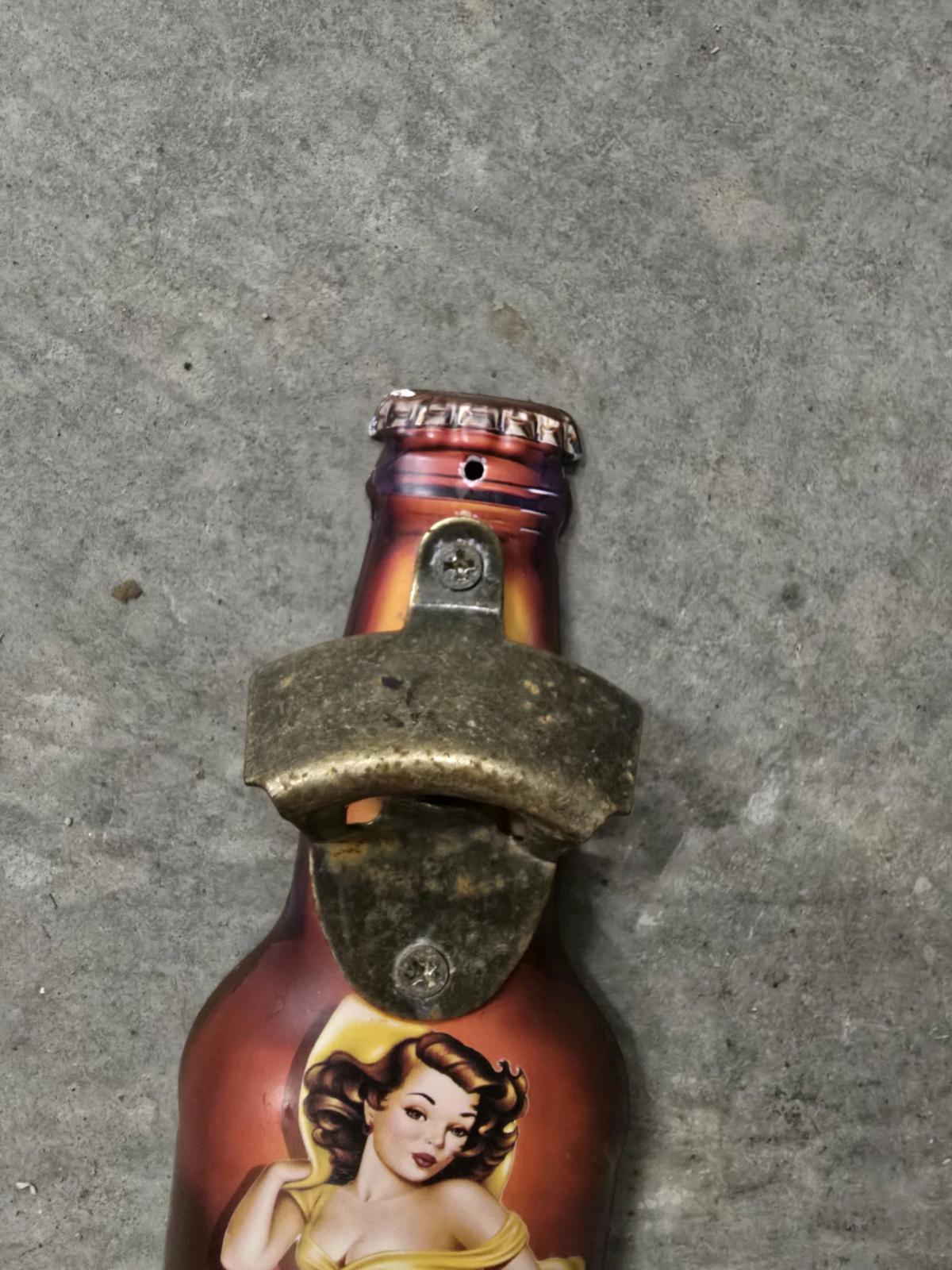 1940 pin up bottle opener