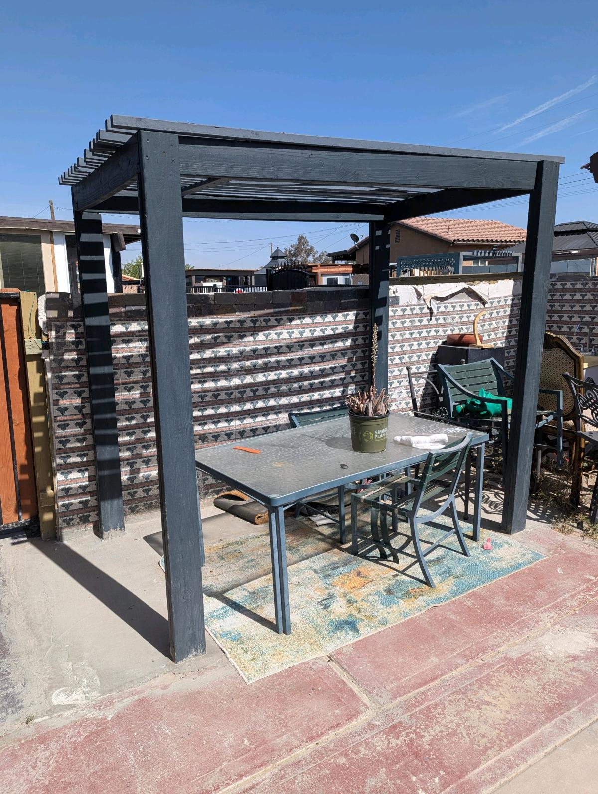 WOODEN GAZEBO CUSTOM BUILT