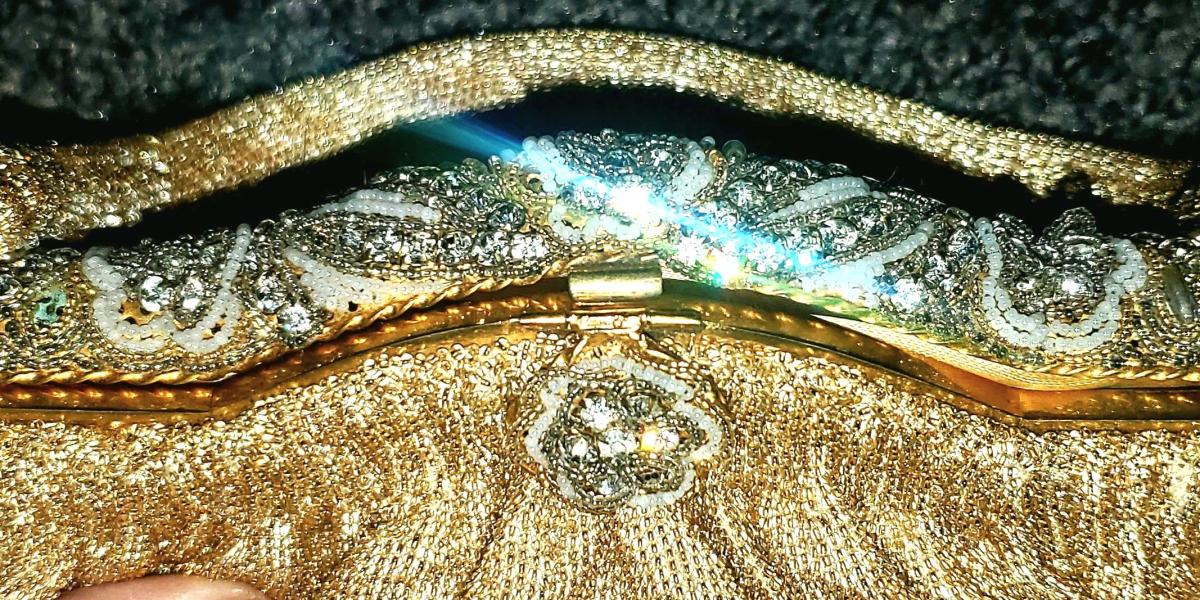 1940 original Saks fifth ave purse and coin purse