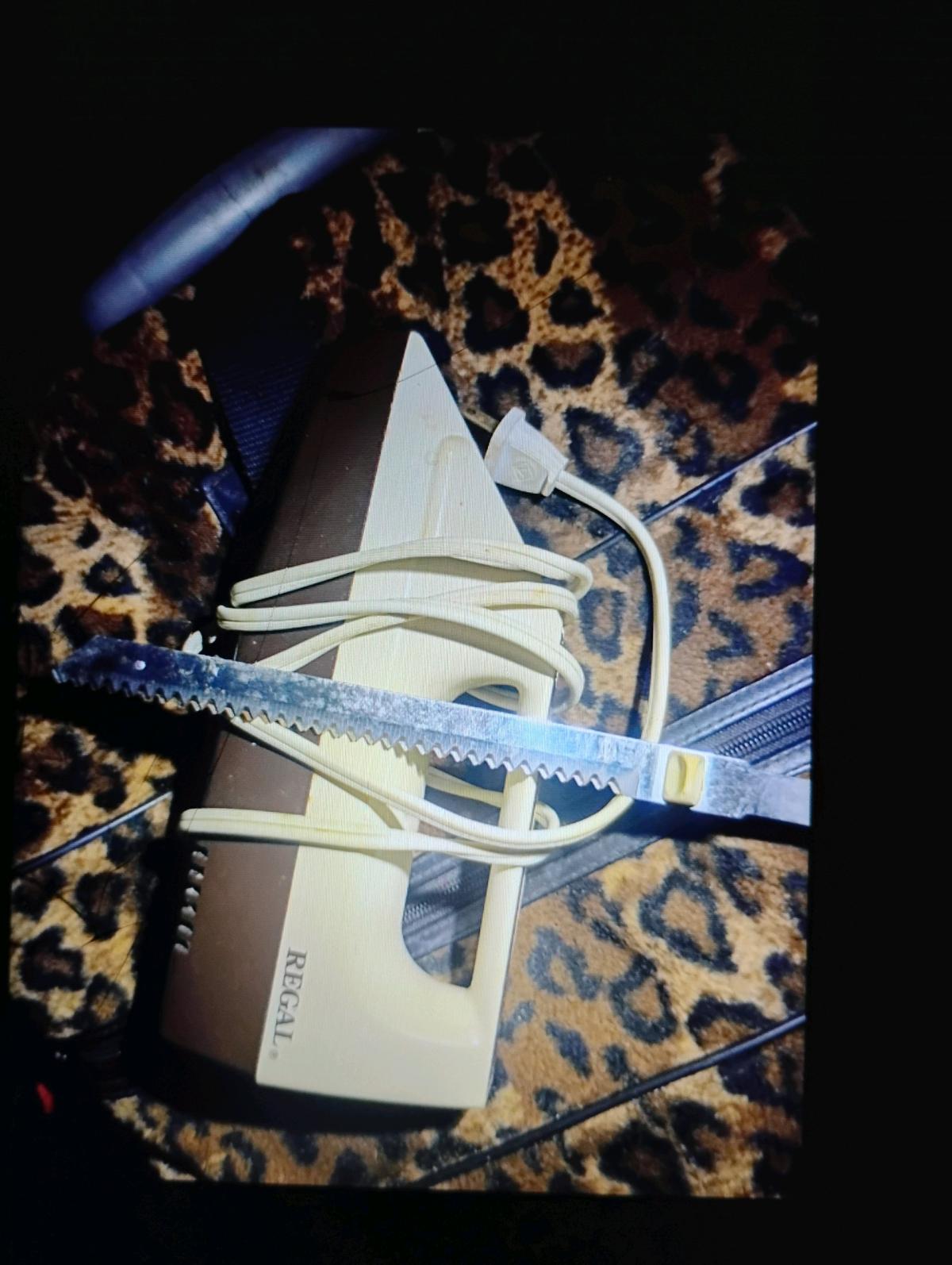 A Electric Meat Cutting Knife