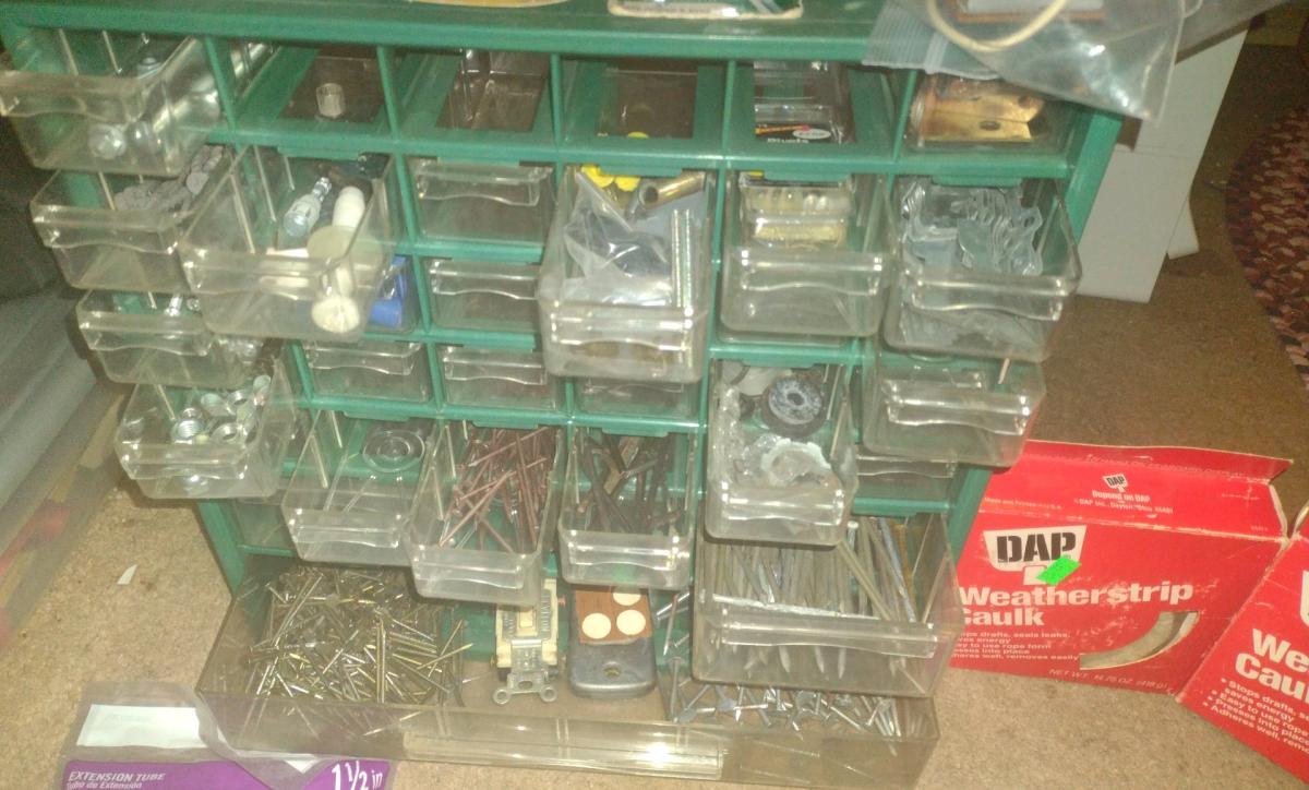 Supplied Tool Storage and Accessories