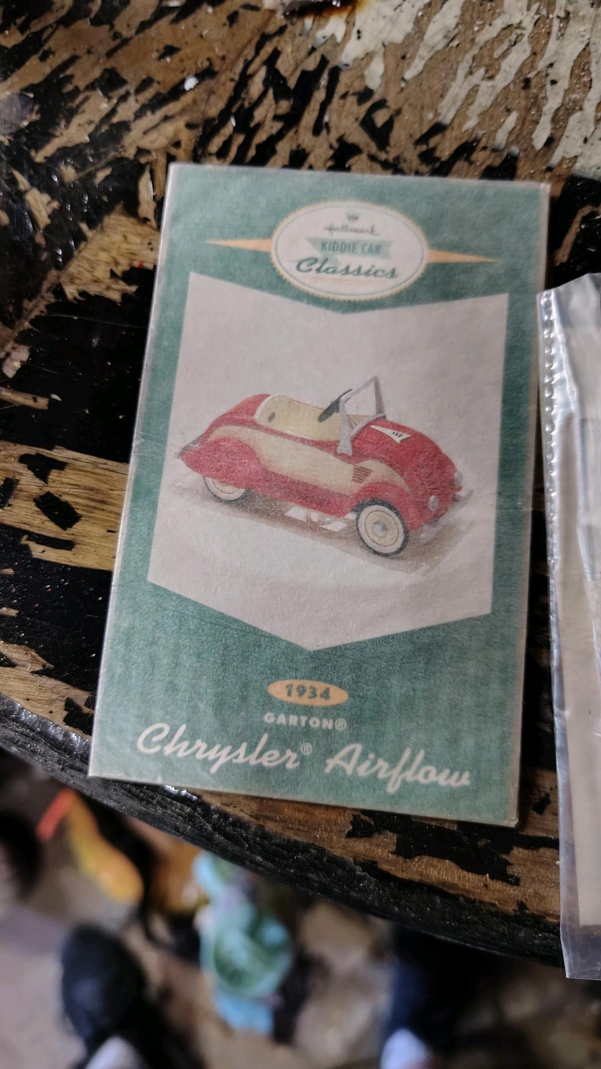 Hallmark Kiddie Car Classics Pedal Car Scale Replica 1934 G