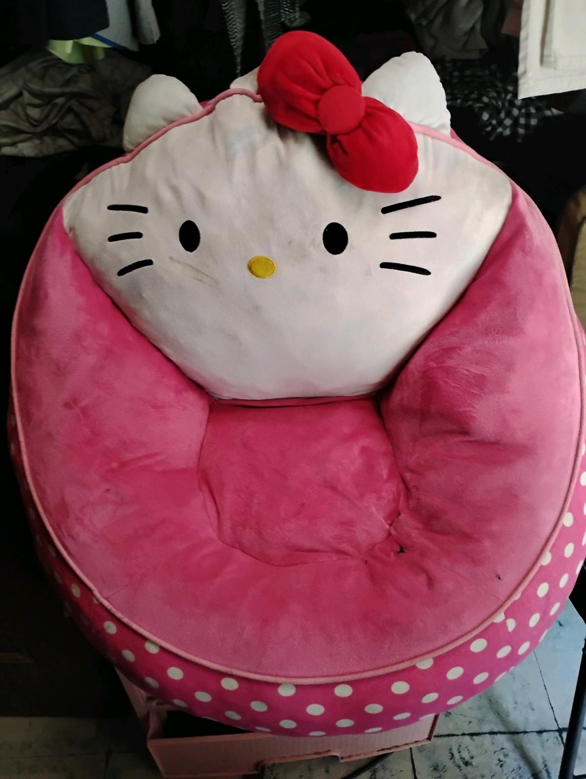 A Hello Kitty Bean Bag Chair