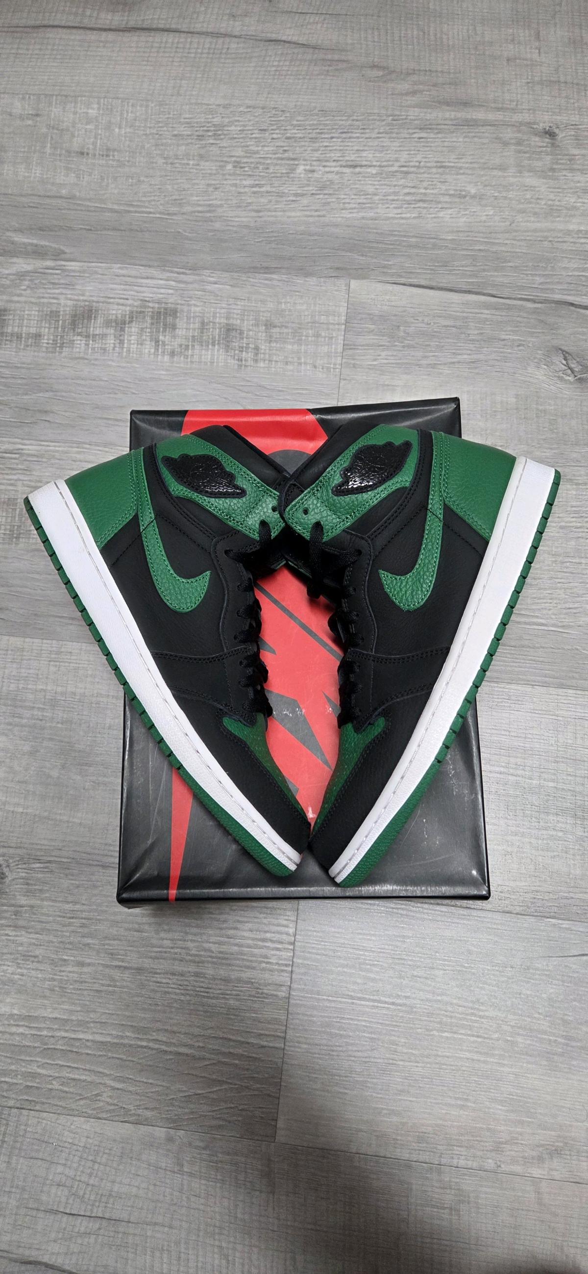Jordan 1 Pine Green Black