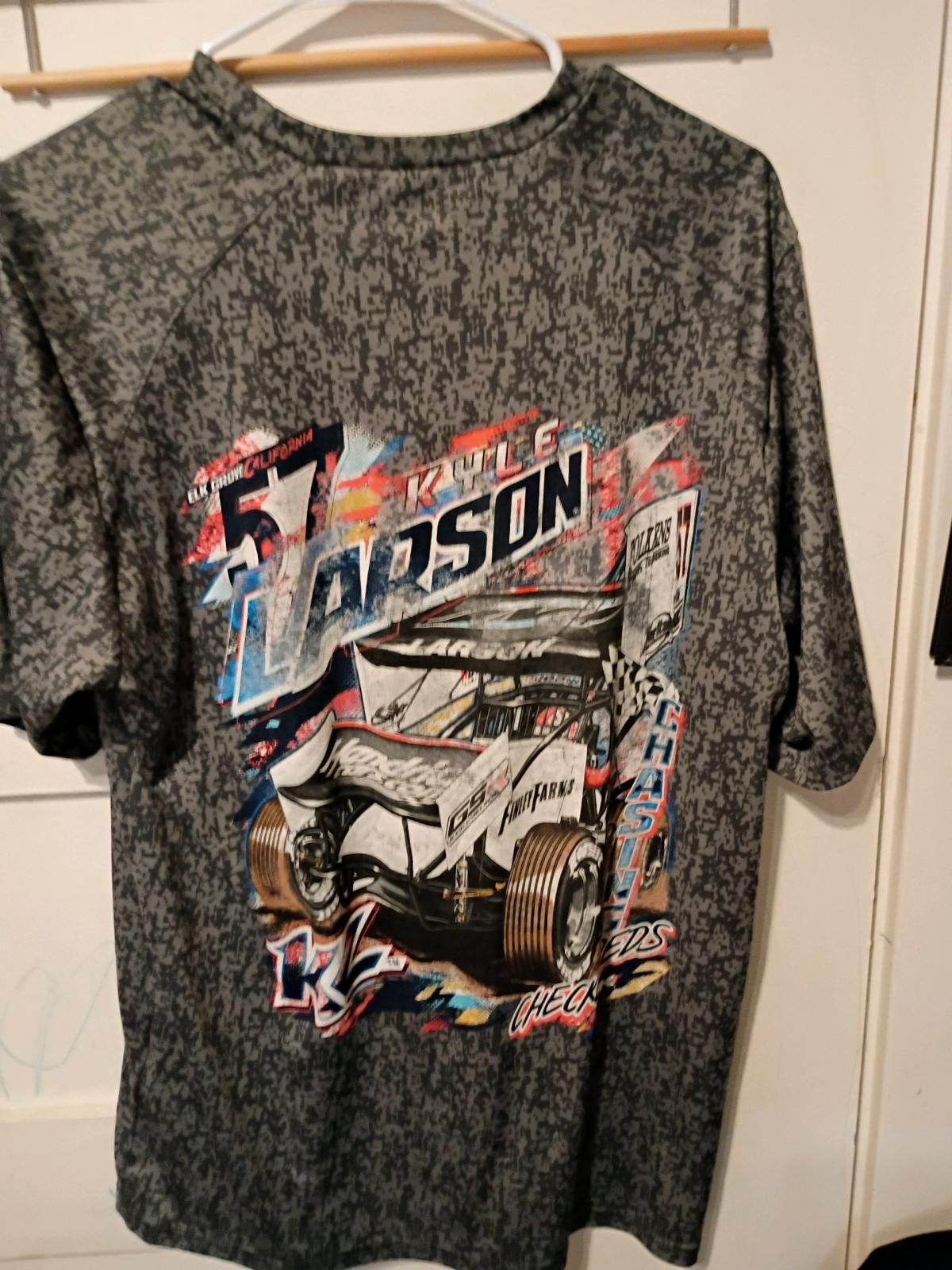 mens Kyle larson t shirt