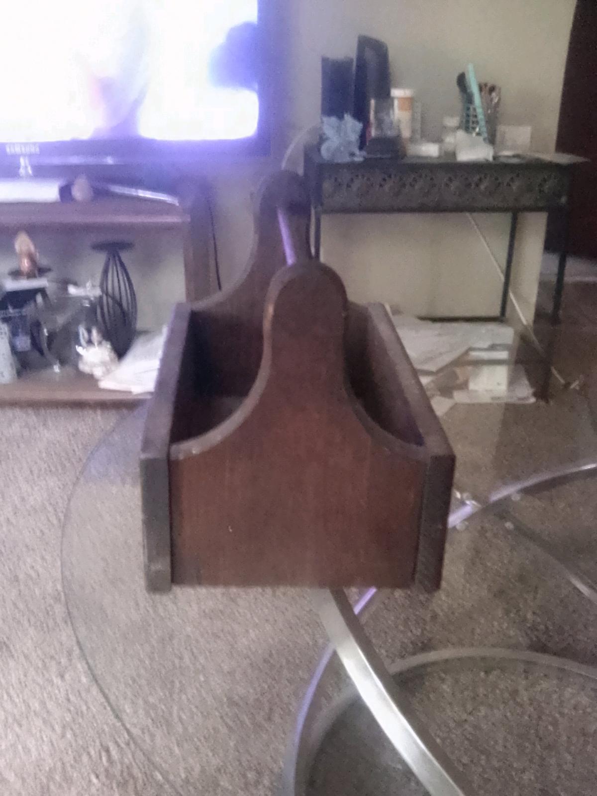 antique wooden apple box