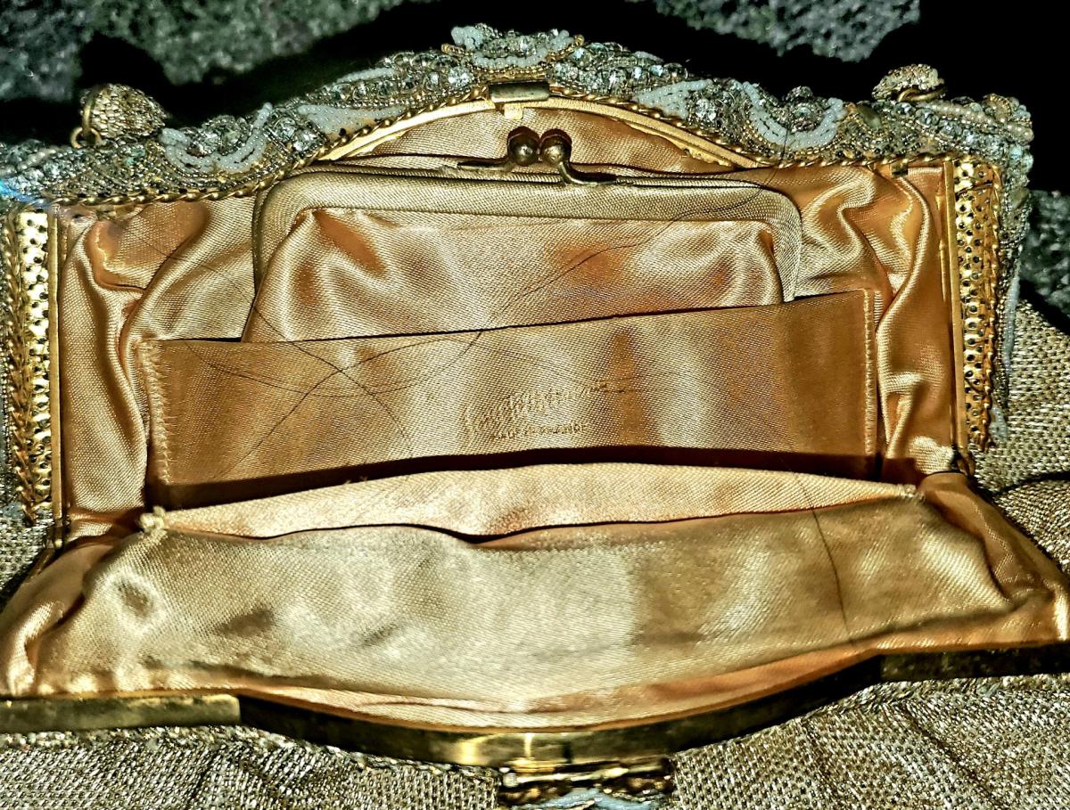 1940 original Saks fifth ave purse and coin purse