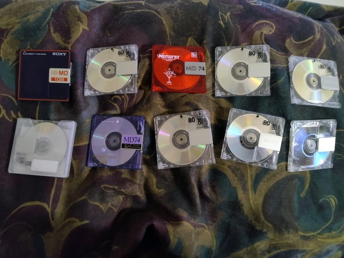 Used Sony mindisc