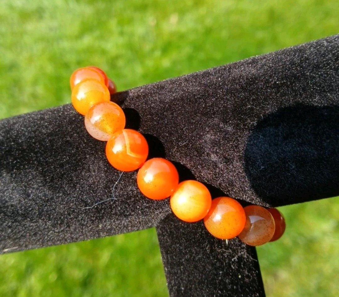 Carnelian Agate Bracelet 85mm
