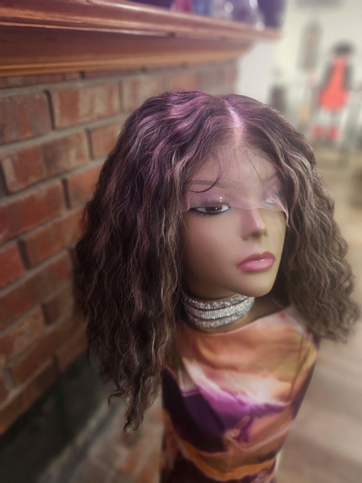 damaged lace wig