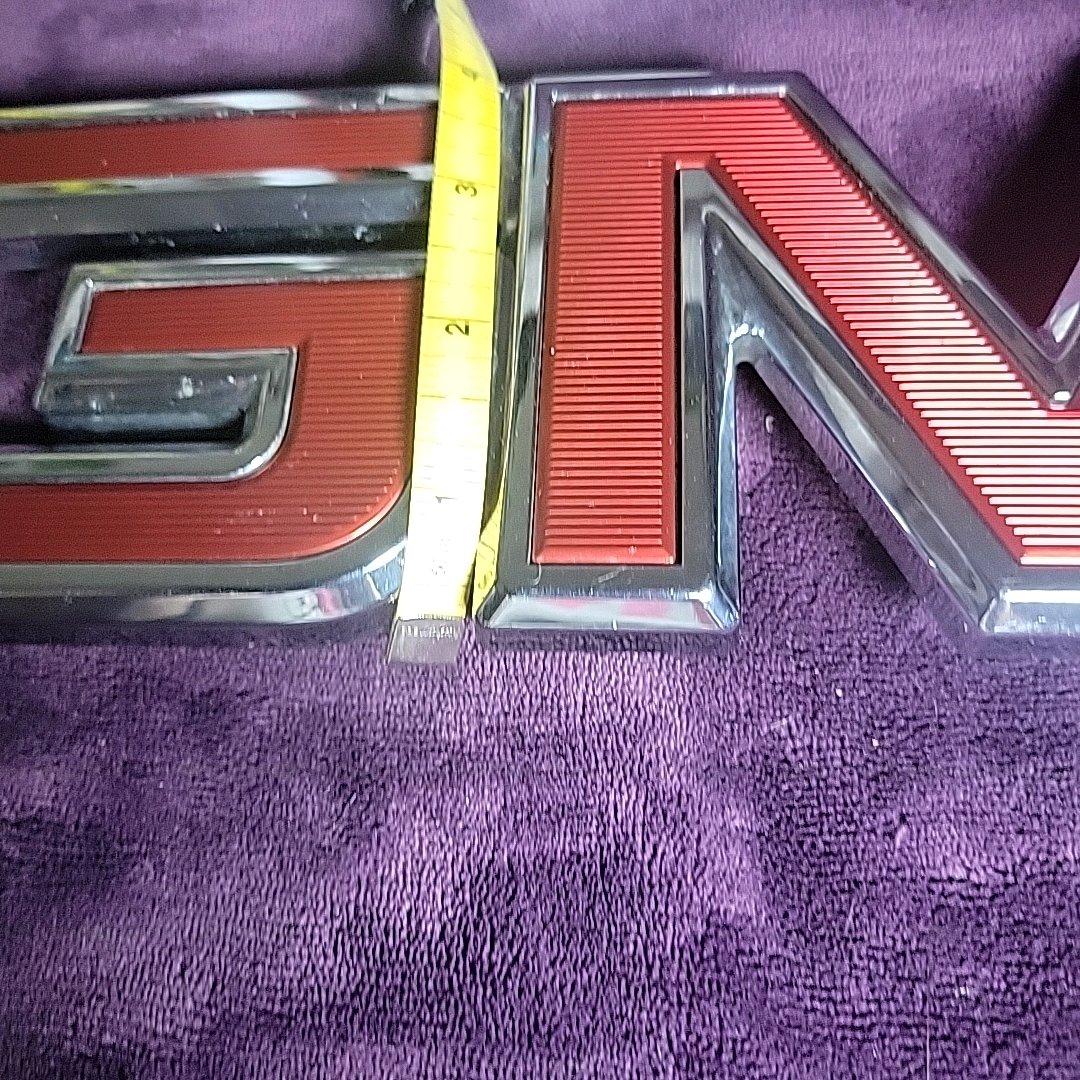 GMC logo emblem large for Sierra 1500 or Yukon