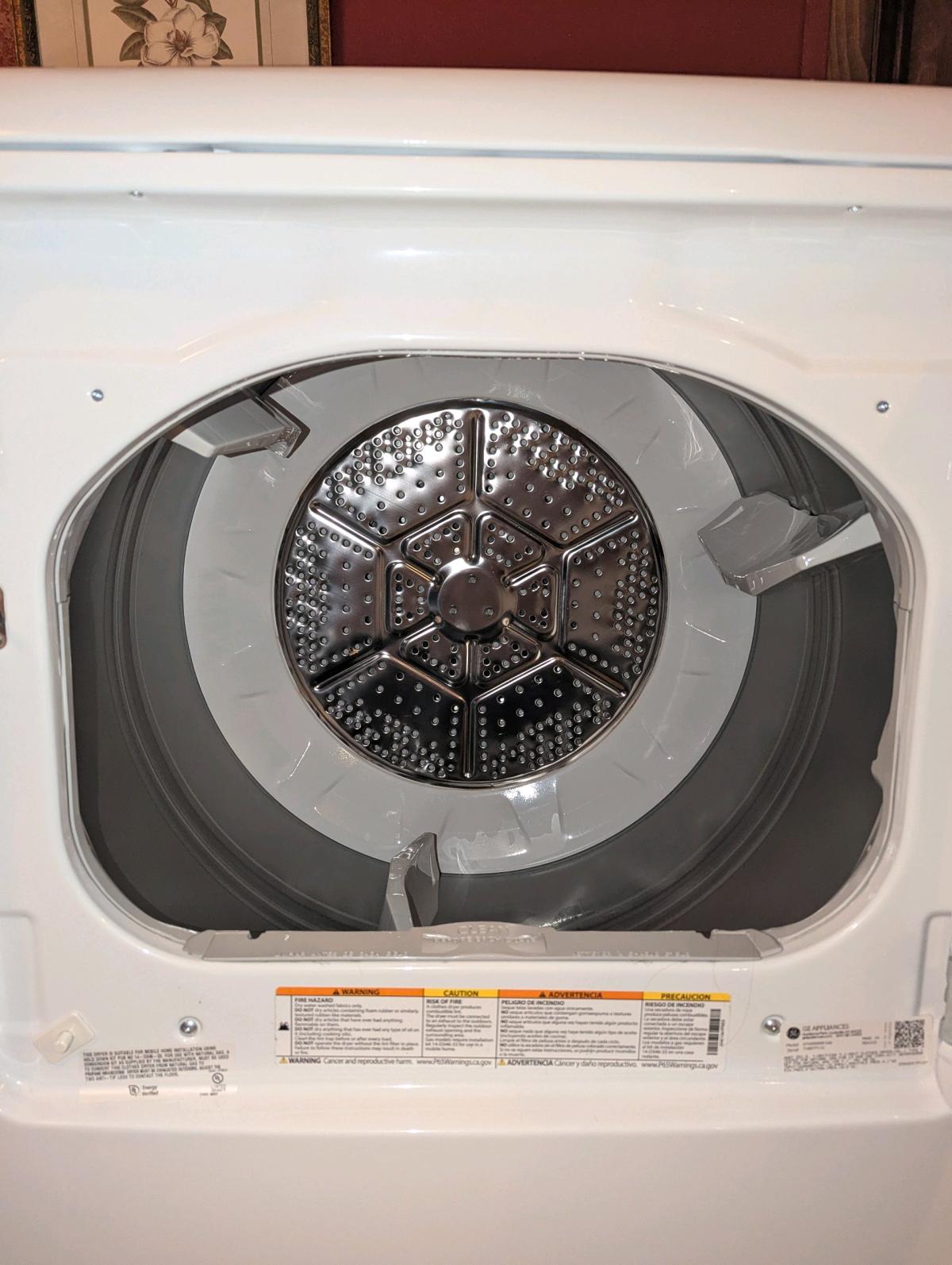new GE Dryer GAS