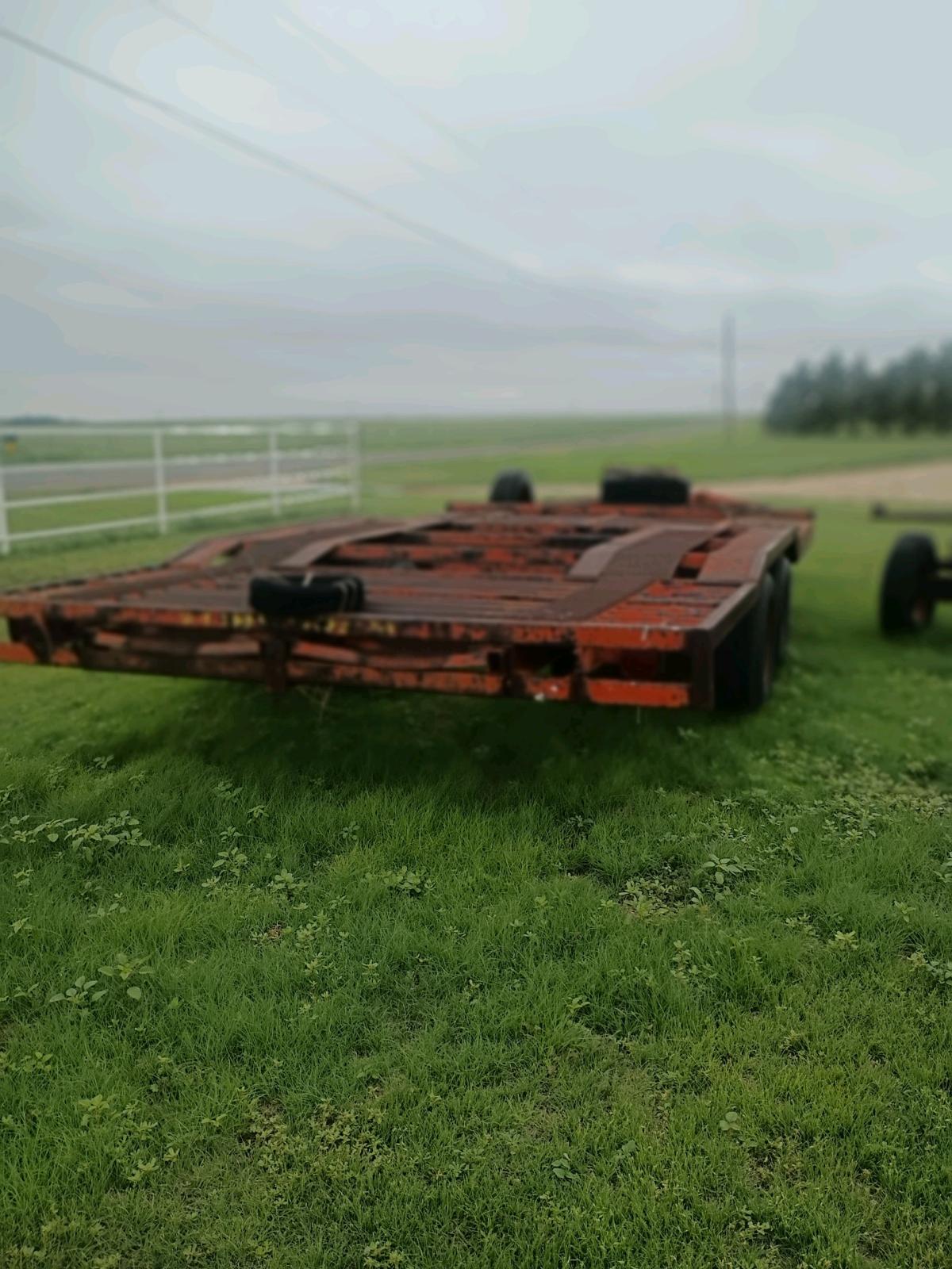 Vintage Donahue Implement Carrier Trailer
