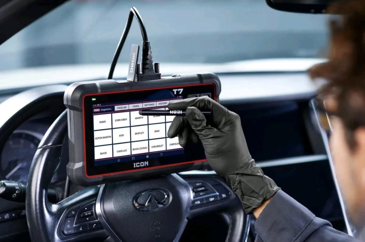 DIAGNOSTIC CAR SCANNER ICON PROFESSIONAL T7 MRDST7